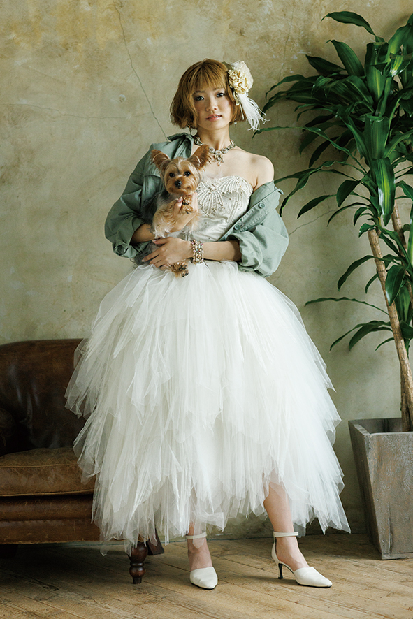 貸スタジオにで撮影