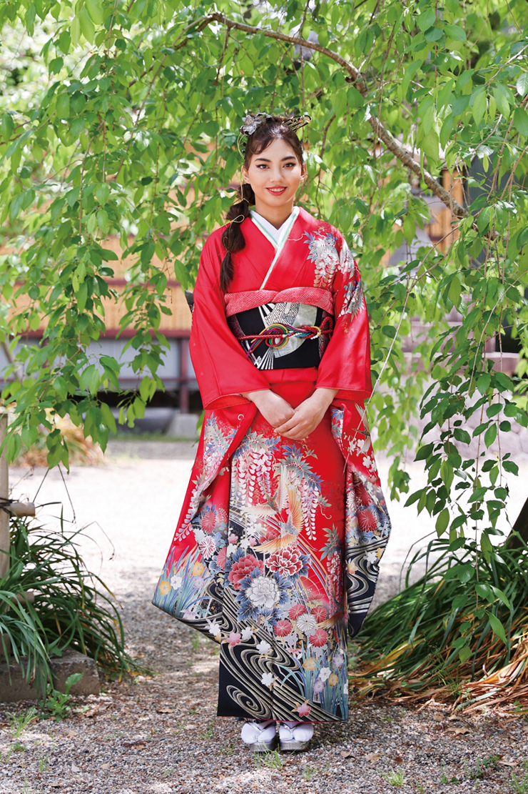 富部神社４月撮影