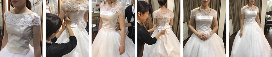 仮縫いから本仮縫いへ